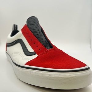 NWT Old Skool Vans, Red, white and black